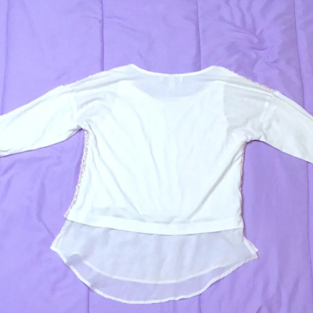 Speechless pink lace top for kids - Picture 3 of 4